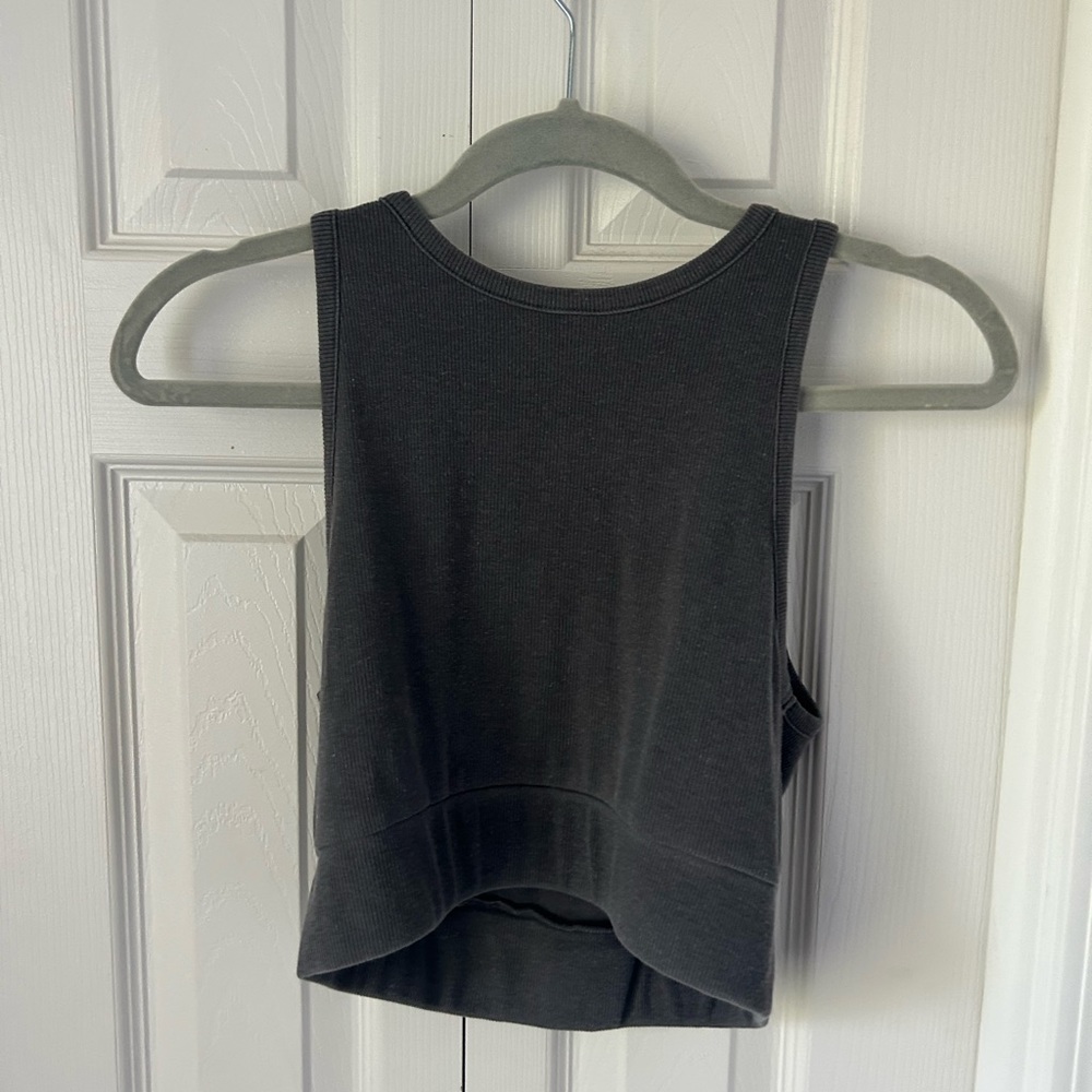 American Eagle Grey Muscle Tee